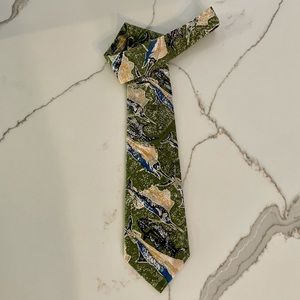 Kahala Creations Colorful Hawaiian Marlin Necktie
